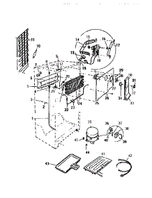 04 - Cooling System parts for Frigidaire Refrigerator RT190GCF4 from AppliancePartsPros.com