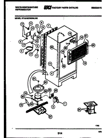 05 - System And Automatic Defrost Parts parts for Frigidaire Refrigerator RT181MCD0 from AppliancePartsPros.com