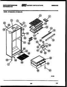 03 - Cabinet Parts parts for Frigidaire Refrigerator RT192GCHB from AppliancePartsPros.com