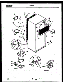05 - System And Automatic Defrost Parts parts for Frigidaire Refrigerator RT197MCD2 from AppliancePartsPros.com