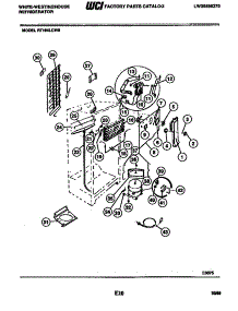 04 - Evaporator / Condenser parts for Frigidaire Refrigerator RT194LCFO from AppliancePartsPros.com