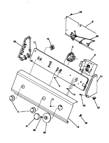 05 - Control Panel parts for Frigidaire Washer WWX443YBW3 from AppliancePartsPros.com