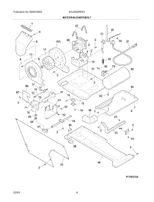 05 - Motor / Blower / Belt parts for White Westinghouse Washer Dryer Combo WLXG42REW4 from AppliancePartsPros.com