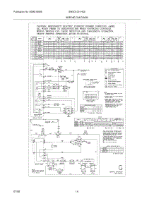 14 - Wiring Diagram parts for White Westinghouse Washer Dryer Combo SWSG1031HQ0 from AppliancePartsPros.com