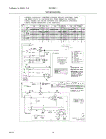14 - Wiring Diagram parts for White Westinghouse Washer Dryer Combo SWXG831HS0 from AppliancePartsPros.com