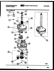 07 - Transmission Parts parts for Frigidaire Washer Dryer Combo SM230MXW2 from AppliancePartsPros.com