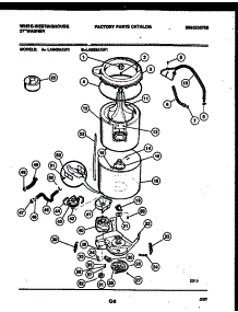 03 - Tub Detail parts for Frigidaire Washer LA640AXD1 from AppliancePartsPros.com