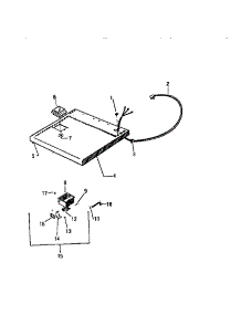03 - Top Panel parts for Frigidaire Washer LT600JXF1 from AppliancePartsPros.com