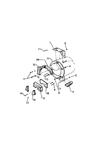 09 - Counterweight Section parts for Frigidaire Washer LT600JXF1 from AppliancePartsPros.com