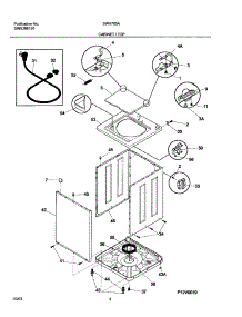 03 - Cabinet  /  Top parts for White Westinghouse Washer SWX703AQ2 from AppliancePartsPros.com