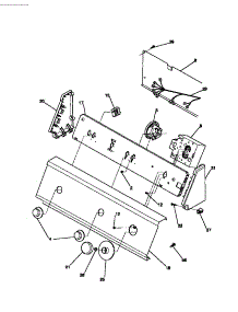 05 - Control Panel parts for Frigidaire Washer WWX223RBD2 from AppliancePartsPros.com