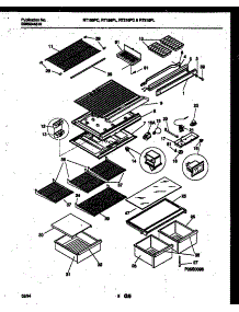 05 - Shelves And Supports parts for Frigidaire Refrigerator RT216PLD1 from AppliancePartsPros.com
