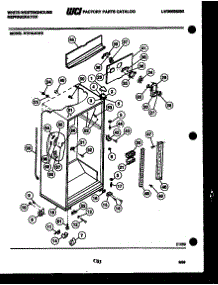 03 - Cabinet Parts parts for Frigidaire Refrigerator RT218JCF2 from AppliancePartsPros.com