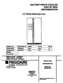 White-Westinghouse White-Westinghouse / Refrigerator - P5995344081 Cover parts for White Westinghouse Refrigerator WRS20WRHW5 from AppliancePartsPros.com
