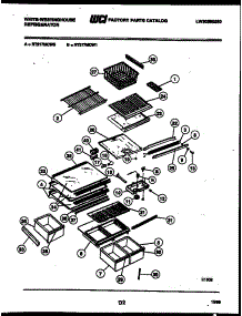 04 - Shelves And Supports parts for Frigidaire Refrigerator RT217MCD1 from AppliancePartsPros.com
