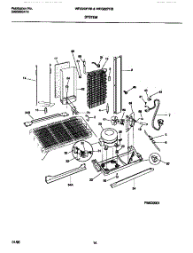 07 - System parts for Frigidaire Refrigerator WRS22PRBD1 from AppliancePartsPros.com