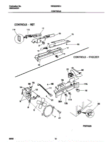 White-Westinghouse White-Westinghouse / Refrigerator - P5995344081 Controls parts for White Westinghouse Refrigerator WRS20WRHW5 from AppliancePartsPros.com