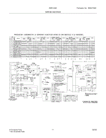 11 - Wiring Diagram parts for White Westinghouse Washer SWS1649CS1 from AppliancePartsPros.com