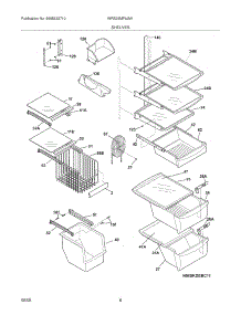 09 - Shelves parts for White Westinghouse Refrigerator WRS26MF6JM1 from AppliancePartsPros.com