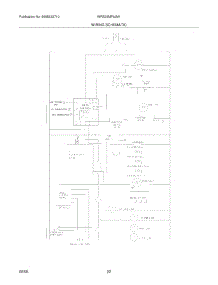 22 - Wiring Schematic parts for White Westinghouse Refrigerator WRS26MF6JM1 from AppliancePartsPros.com