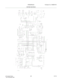 23 - Wiring Diagram parts for White Westinghouse Refrigerator WRS26MF8JS2 from AppliancePartsPros.com