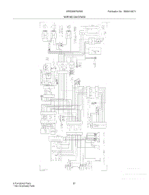 21 - Wiring Diagram parts for White Westinghouse Refrigerator WRS26MF5AW9 from AppliancePartsPros.com