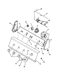 05 - Control Panel parts for Frigidaire Washer WWX645RBD3 from AppliancePartsPros.com
