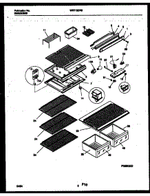 04 - Shelves And Supports parts for Frigidaire Refrigerator WRT15DRBW0 from AppliancePartsPros.com