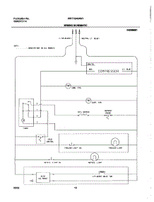 10 - Wiring Schematic parts for White Westinghouse Refrigerator WRT15A0AW1 from AppliancePartsPros.com