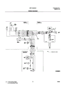 11 - Wiring Diagram parts for White Westinghouse Refrigerator WRT15A0AW1 from AppliancePartsPros.com