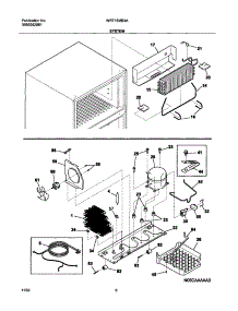 09 - System parts for White Westinghouse Refrigerator WRT15MB3AQ3 from AppliancePartsPros.com