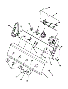 05 - Control Panel parts for Frigidaire Washer WWX645RBS0 from AppliancePartsPros.com