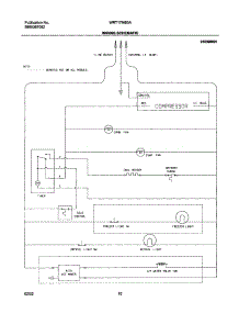 10 - Wiring Schematic parts for White Westinghouse Refrigerator WRT17MB3AW1 from AppliancePartsPros.com