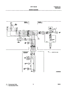 11 - Wiring Diagram parts for White Westinghouse Refrigerator WRT17MG4BW0 from AppliancePartsPros.com