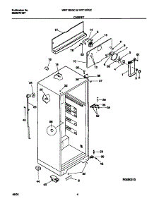 03 - Cabinet parts for Frigidaire Refrigerator WRT18DGCY1 from AppliancePartsPros.com