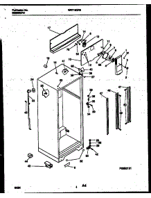 03 - Cabinet Parts parts for Frigidaire Refrigerator WRT18QRBW0 from AppliancePartsPros.com