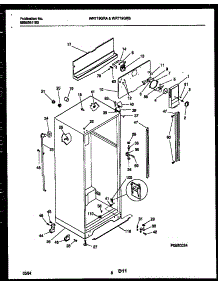 05 - Cabinet Parts parts for Frigidaire Refrigerator WRT19GRBD0 from AppliancePartsPros.com