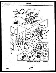 06 - Ice Maker And Installation Parts parts for Frigidaire Refrigerator WRT18FGAD0 from AppliancePartsPros.com