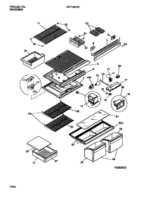 04 - Shelves, Controls, Divider, Mullion parts for Frigidaire Refrigerator WRT19GRBD2 from AppliancePartsPros.com