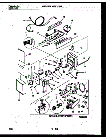 06 - Ice Maker And Installation Parts parts for Frigidaire Refrigerator WRT21BGAD0 from AppliancePartsPros.com