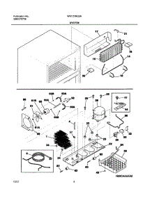 09 - System parts for White Westinghouse Refrigerator WRT21MG3AQ3 from AppliancePartsPros.com