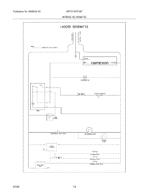 10 - Wiring Schematic parts for White Westinghouse Refrigerator WRT21MR7AST from AppliancePartsPros.com