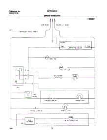 10 - Wiring Schematic parts for White Westinghouse Refrigerator WRT21MG3AW3 from AppliancePartsPros.com