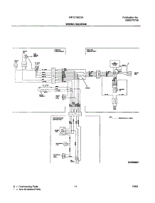 11 - Wiring Diagram parts for White Westinghouse Refrigerator WRT21MG3AW3 from AppliancePartsPros.com