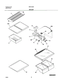 07 - Shelves parts for White Westinghouse Refrigerator WRT21S4AQ1 from AppliancePartsPros.com