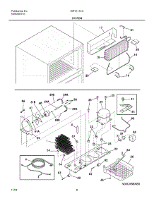 09 - System parts for White Westinghouse Refrigerator WRT21S4AW5 from AppliancePartsPros.com
