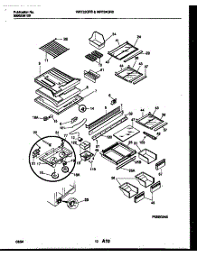 06 - Shelves And Supports parts for Frigidaire Refrigerator WRT22QRBD0 from AppliancePartsPros.com