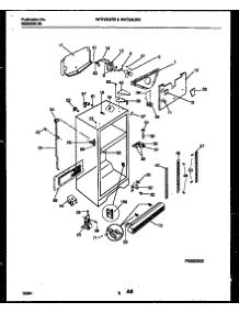 04 - Cabinet Parts parts for Frigidaire Refrigerator WRT24QRBW0 from AppliancePartsPros.com