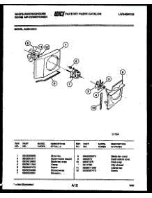 05 - Air Handling Parts parts for Frigidaire Air Conditioner AC051N7Z1 from AppliancePartsPros.com