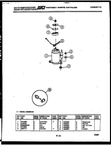 05 - Compressor Parts parts for Frigidaire Air Conditioner AC053K7A2 from AppliancePartsPros.com